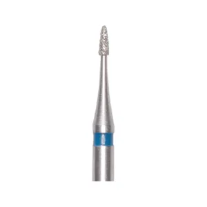 Fraise diamantee Micro Cylindrique, extremite hemispherique