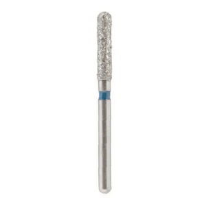 Fraise diamantee Cylindrique, extremite hemispherique