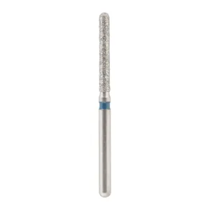 Fraise diamantee Cylindrique, extremite hemispherique