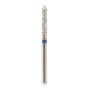 Fraise diamantee Cylindrique, extremite conique, pointue